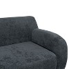 Sapphtopaz 81.5" Curved Sofa 3-Seater Minimalist Couch with Extra Large Seats and Armrest Comfy Cloud Couch for Living Room,Apartment,Bedroom - 4 of 4