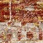 dusty coral, rust, cream