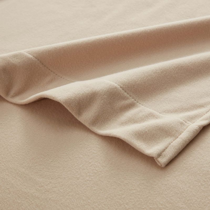 Solid Flannel Sheets Warm and Cozy Extra Deep Pockets by Sweet Home Collection™, 3 of 6