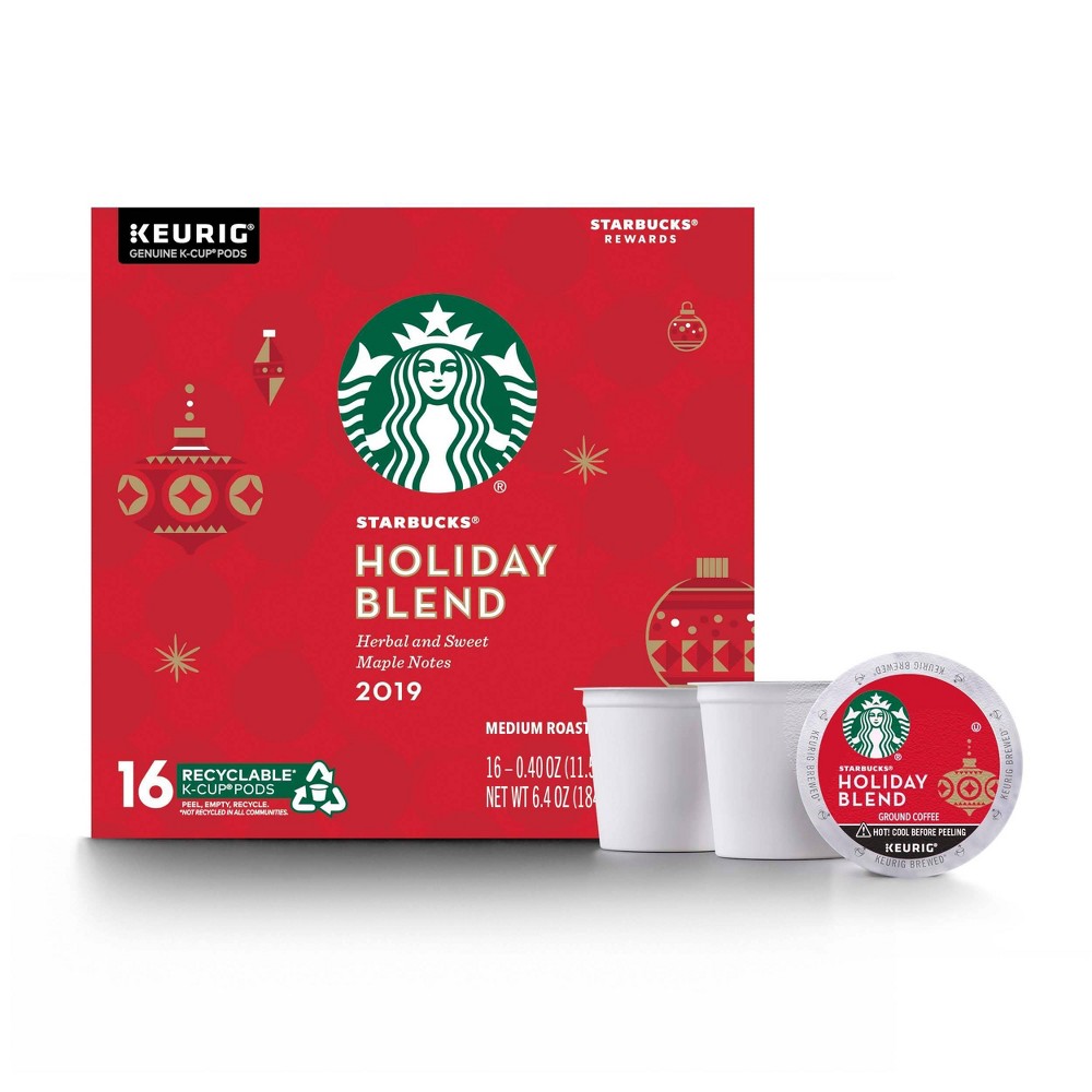 UPC 762111972217 Starbucks Holiday Blend 2018 KCup Coffee Pods