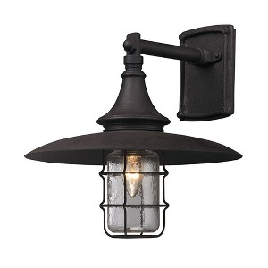 Troy Lighting Allegany 1 - Light Wall Light in  Centennial Rust Historic Clear Shade - 1 of 1