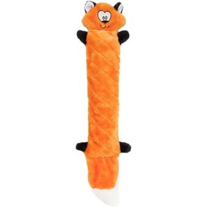 ZippyPaws Jigglerz - Dog Squeaky Toys to Keep Them Busy, Cute Stuffed Puppy Toy, Interactive Squeaker - Fox - 1 of 1