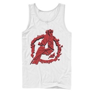 Men's Marvel Avengers: Endgame Shatter Logo Tank Top - 1 of 4
