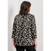 Avenue Women's Plus Size Pintuck Popover Top - 3 of 4