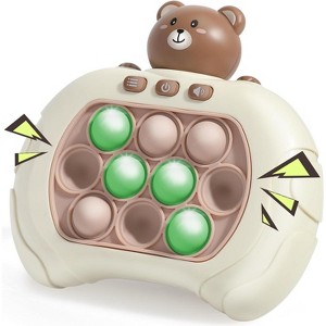 Link Quick Push Pop It Handheld Game For Adults & Kids Sensory Fidget ADHD Fast Paced Light Up & Sound - 1 of 4