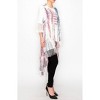Women's Patriot Heart Print Vest - Origami - 3 of 3