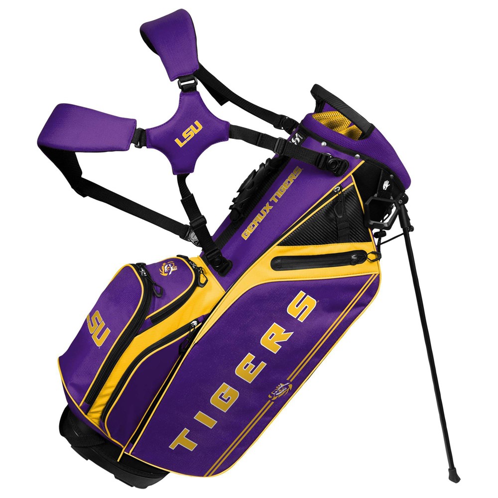 Lsu Tigers NCAA LSU Tigers Team Effort Caddie Golf Bag | The