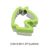 Unique Bargains Biscuit Cutter Large Unicorn-Shaped Sandwich Cutter Hand Wash Stainless Steel Plastic 3.5"x3.9"1.6" 1Pcs - 3 of 4