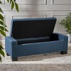 Contemporary Tufted Storage Ottoman Bench with Soft-Close Hinged Lid for Living Room – 3irtyhousy - 2 of 4