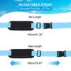 Unique Bargains Durable Portable Adjustable Carrying Beach Chair Straps - 2 of 4