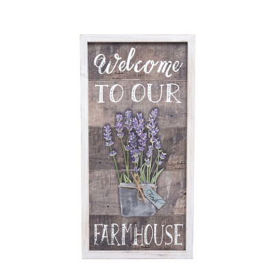 Gallerie II Lavender Easter Wall Decor