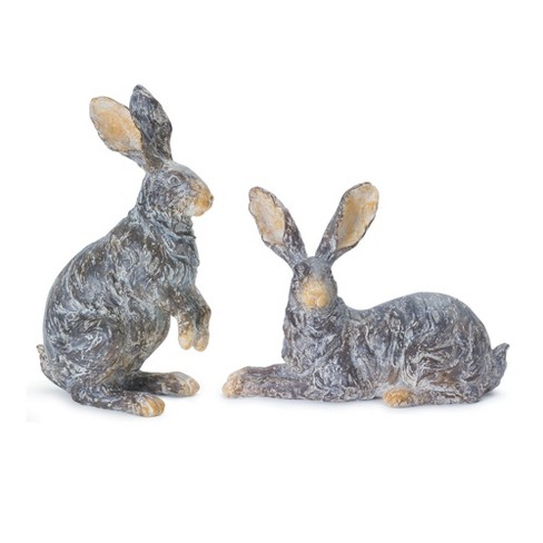 Melrose Garden Rabbit Figurine (Set of 2) - image 1 of 3