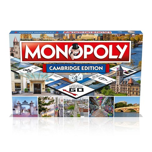Top Trumps Monopoly Cambridge Edition Family Board Game 2 6 Players Target