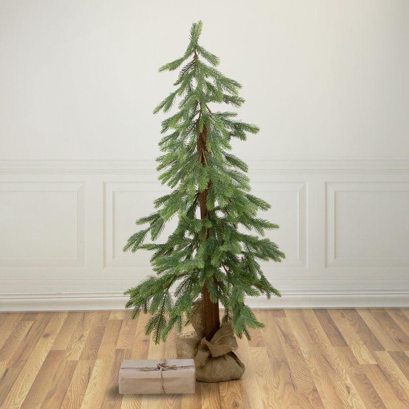 Northlight Downswept Pine Artificial Christmas Tree - 4', 3 of 8
