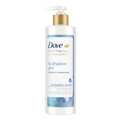 Dove Beauty Hair Therapy Hydration Spa with Hyaluronic Serum Moisturizing Shampoo - 13.5 fl oz
