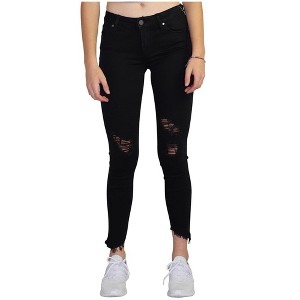 Articles of Society Womens Distressed Skinny Fit Jeans - 1 of 3