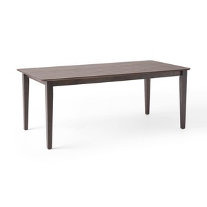 GDFStudio Rustic Wooden Rectangular 76" Dining Table - 1 of 4