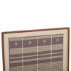 Zarra - 30" X 30" - Brown - Polyester/Linen/Wood/MDF/Glass - Framed Textile Art - WLA1902 - Safavieh - 3 of 4