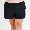 Calypsa Women's Chlorine Resistant Classic Fit Swim Shorts With Panty - 4 of 4