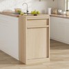 Tilt Out Trash Cabinet, Modern Trash Cabinet - 3 of 4