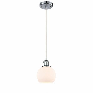 Athens - 1 Light Mini Pendant In Industrial Style-9.88 Inches Tall and 6 Inches Wide - 1 of 1