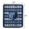 NBA Memphis Grizzlies Repeat Refresh Ultra Soft Blanket - 2 of 3