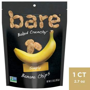 Bare Baked Crunchy Simply Banana Chips - 2.7oz