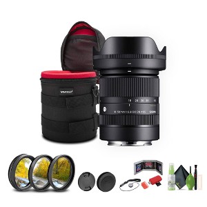 Sigma 18-50mm f/2.8 DC DN Contemporary Lens for Canon RF + Bundle - 1 of 4