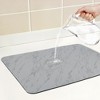 REGALWOVEN Diatomaceous Stone Dish Drying Mat with Texture for Kitchen Counter, Dishes, Cups, and Utensils 1 Pc - 3 of 4
