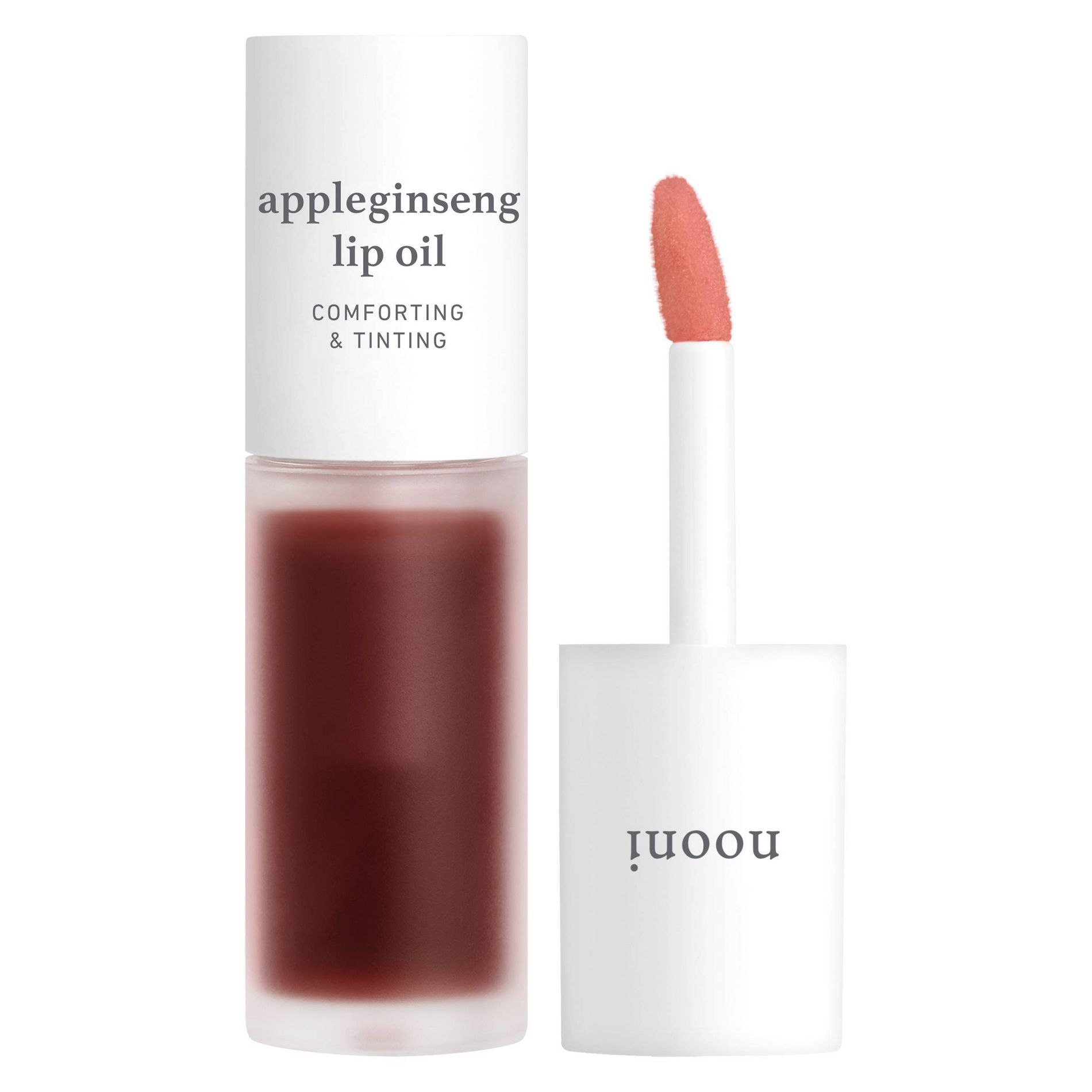 Nooni Apple Ginseng Lip Oil - Light Brown - 0.77oz