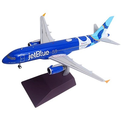 Airbus A320 Commercial Aircraft "JetBlue Airways - Forever Blue" (N547JB) Blue with Graphics 1/200 Diecast Model by GeminiJets