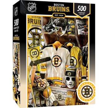 MasterPieces 500 Piece Puzzle - Boston Bruins Locker Room - 15"x21"
