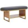 Iona Open Shelf Bench With Cushion - BCH5002 - Safavieh - 4 of 4