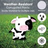 Big Dot of Happiness Farm Animals - Yard Sign & Outdoor Lawn Decorations - Barnyard Baby Shower or Birthday Party Yard Signs - Set of 8 - 3 of 4