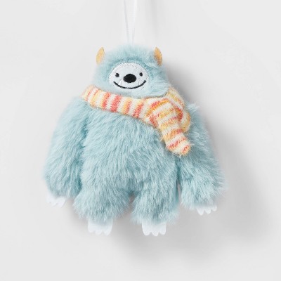 Yeti Christmas Tree Ornament Teal - Wondershop™