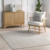 Nuloom Cortney Striped 4x6 Indoor Area Rug for Living Room Bedroom Dining Room Kitchen, Beige - 2 of 4