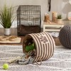 Bone Dry Polyester Pet Bin Stripe With Paw Patch - 4 of 4