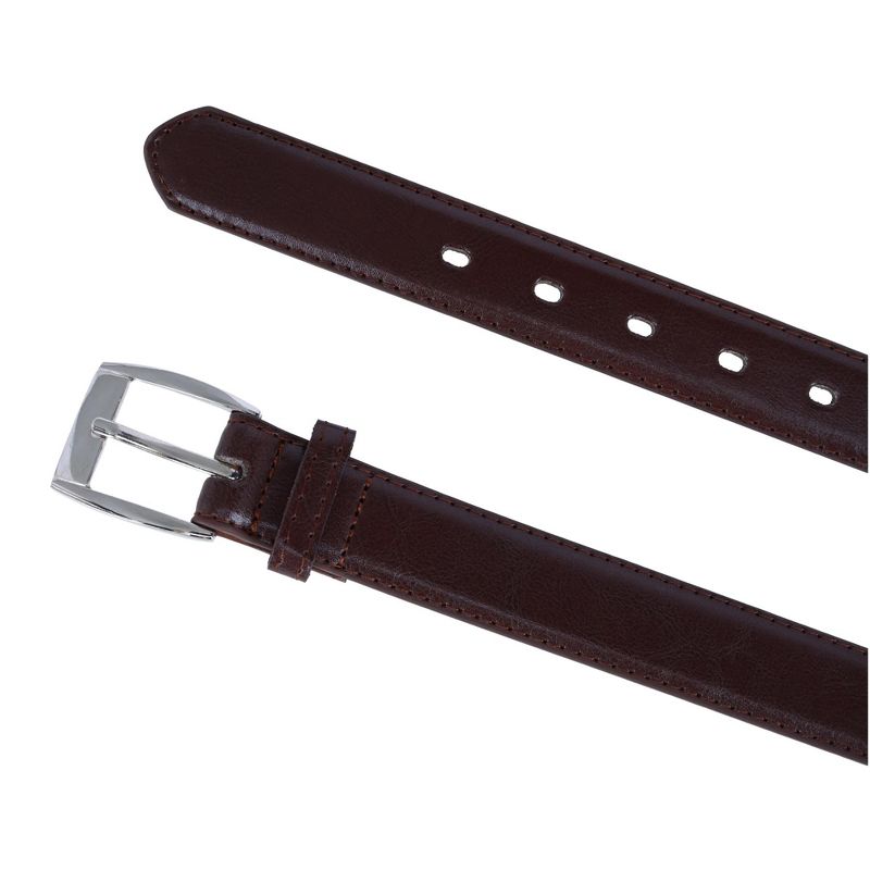 CTM Kids Smooth Leather Dress Belt, 2 of 3