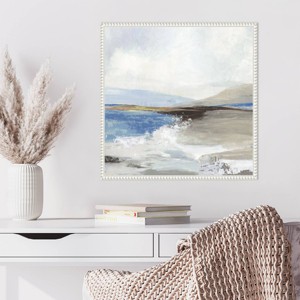 Amanti Art Soft Sea II Blue by Allison Pearce Framed Wall Art Print - 1 of 4