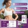 (2 Pack) Mulittea Cortisol Liquid Drops Supplements for Women Men, Cortisol Detox Manager, Balance Mood, Focus Support - 4 Fl.oz, Blueberry - 4 of 4