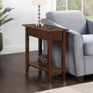 HomeStock Belmont Compact End Table with Built In Magazine Rack, C Frame Design for Easy Sofa Placement and Convenient Living Room Use - 1 of 4