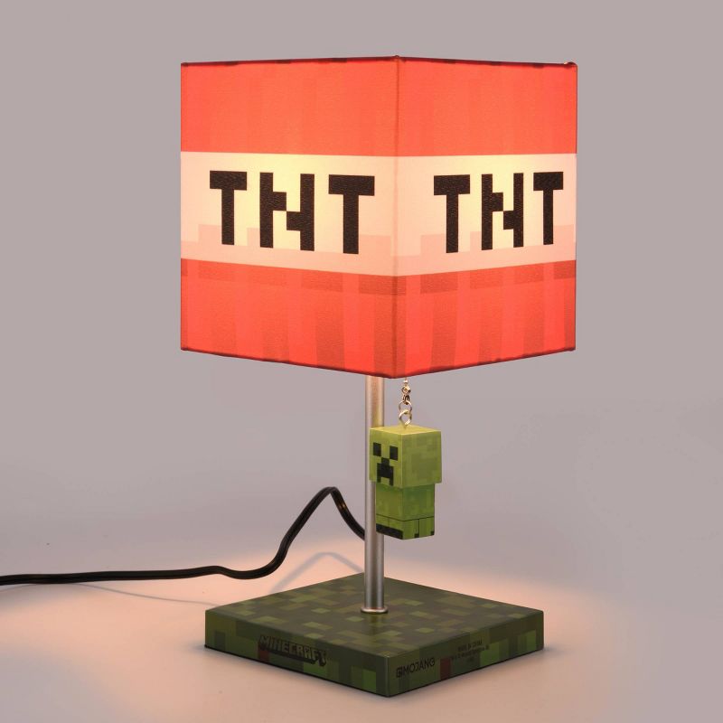 Minecraft TNT Table Lamp (Includes LED Light Bulb), 5 of 9