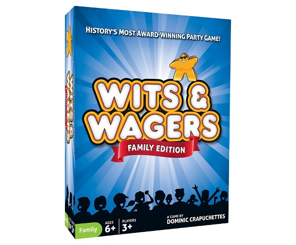 Wits & Wagers Family Edition Board Game