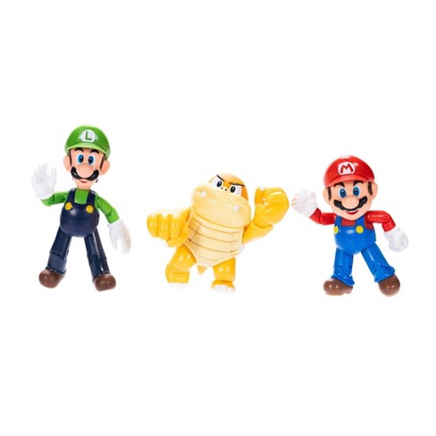 Nintendo Mario Luigi And Boom Boom 4 Action Figure Set 3pk Target