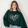 Simply Sage Market Women's Graphic Sweatshirt St. Patrick's Heart - 2 of 4