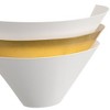 360 Lighting Misty 6 1/4" High White and Gold Leaf LED Wall Sconce - 2 of 4