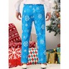 TATT 21 Men's Halloween Funny Printed Pumpkin Halloween Christmas Costume Trousers - 3 of 4