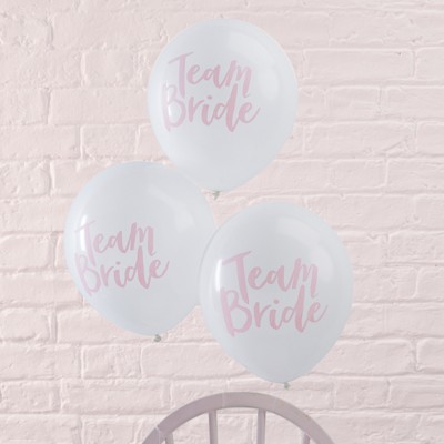 10ct "Team Bride" Hen Party Balloons