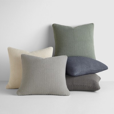 Stitch Knit Throw Pillow Cover And Pillow Insert - Becky Cameron