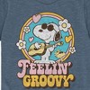 Boys' - Peanuts - Feelin Groovy Snoopy And Woodstock Short Sleeve Graphic T-Shirt - 2 of 4